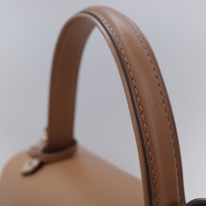 (氣質加分♥️絕對貌美)Delvaux 德爾沃 Tempête MM 焦糖棕色 牛皮 肩背包 手提包 專櫃 253,000-27