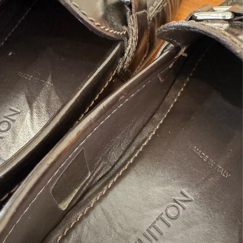 LV咖色銀logo豆豆鞋 超好穿❤️-20