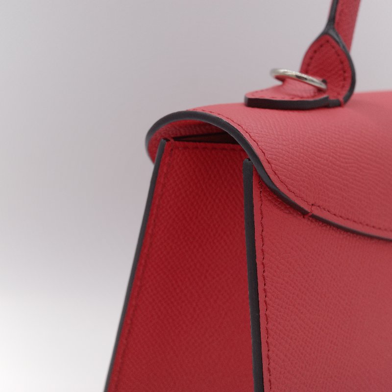Moynat 莫奈 Gabrielle PM 杜鵑紅 小牛皮 單肩包 手提包 專櫃 137,000-7