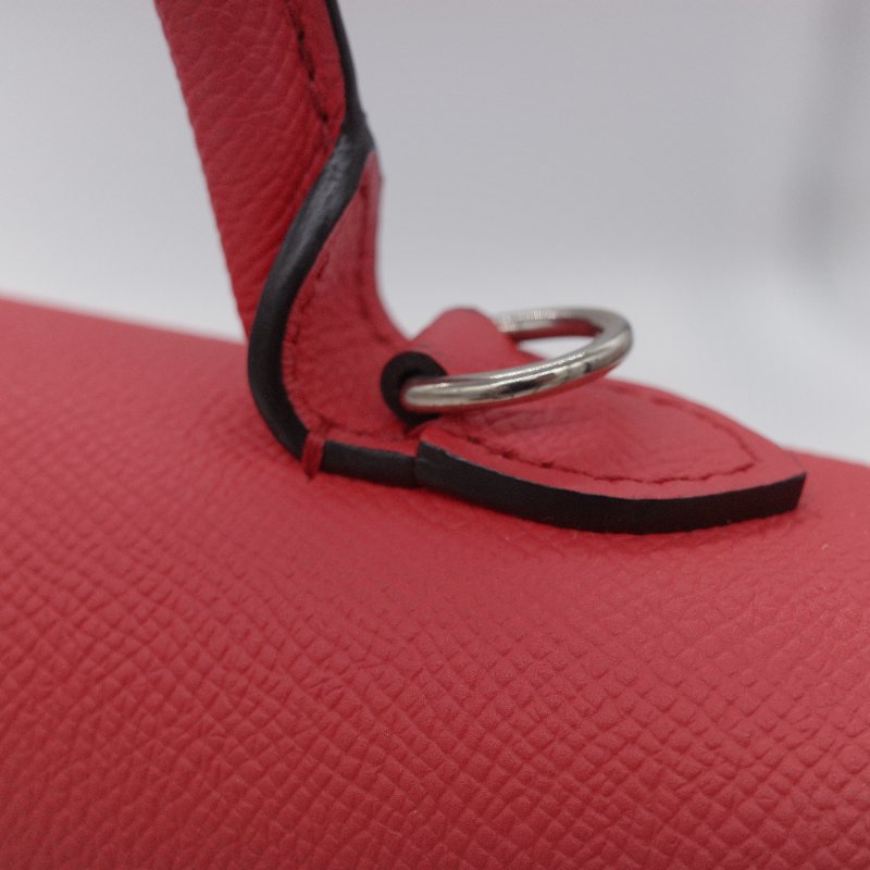 Moynat 莫奈 Gabrielle PM 杜鵑紅 小牛皮 單肩包 手提包 專櫃 137,000-14