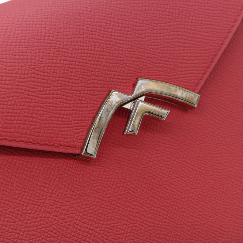 Moynat 莫奈 Gabrielle PM 杜鵑紅 小牛皮 單肩包 手提包 專櫃 137,000-15