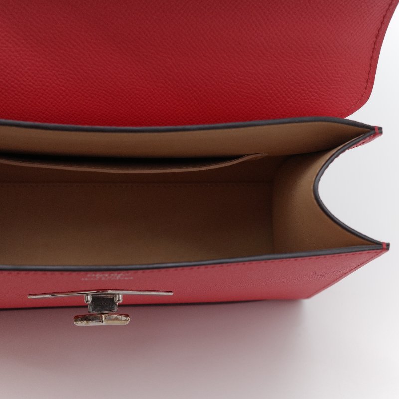 Moynat 莫奈 Gabrielle PM 杜鵑紅 小牛皮 單肩包 手提包 專櫃 137,000-17