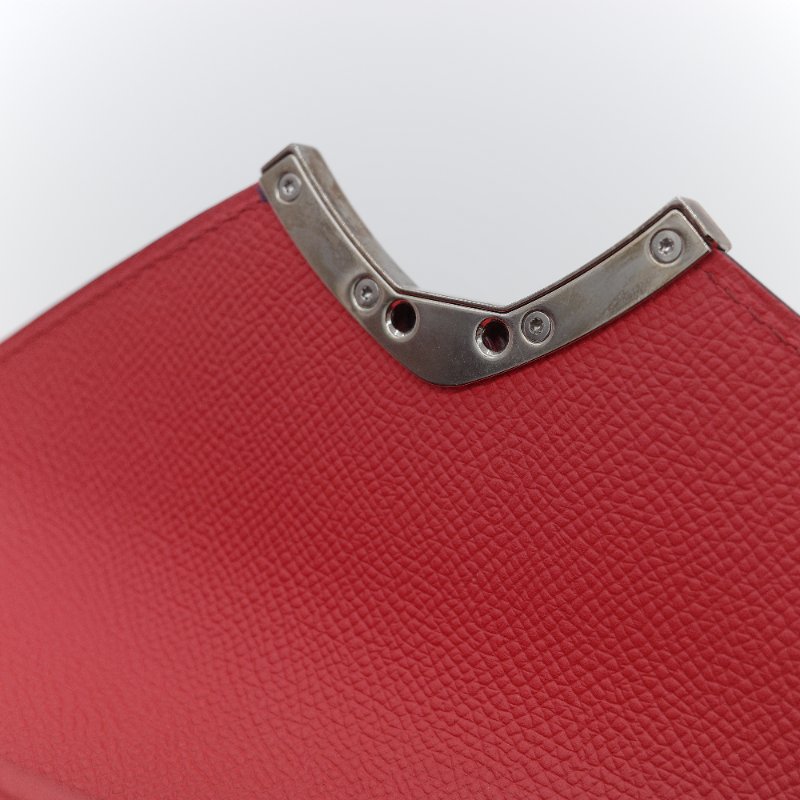Moynat 莫奈 Gabrielle PM 杜鵑紅 小牛皮 單肩包 手提包 專櫃 137,000-18