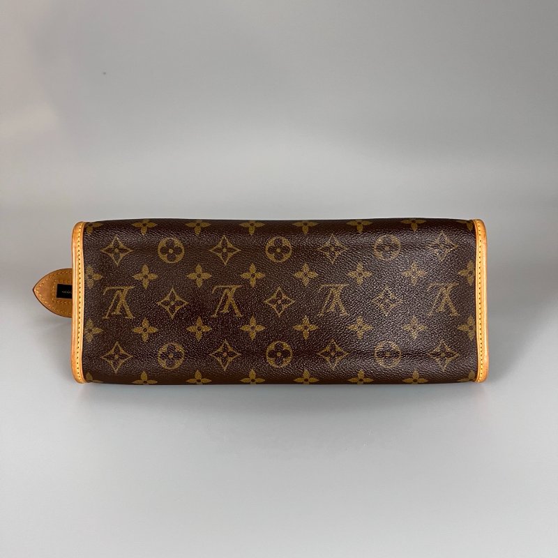 LV M40009 老花雙金球三角手提包-4