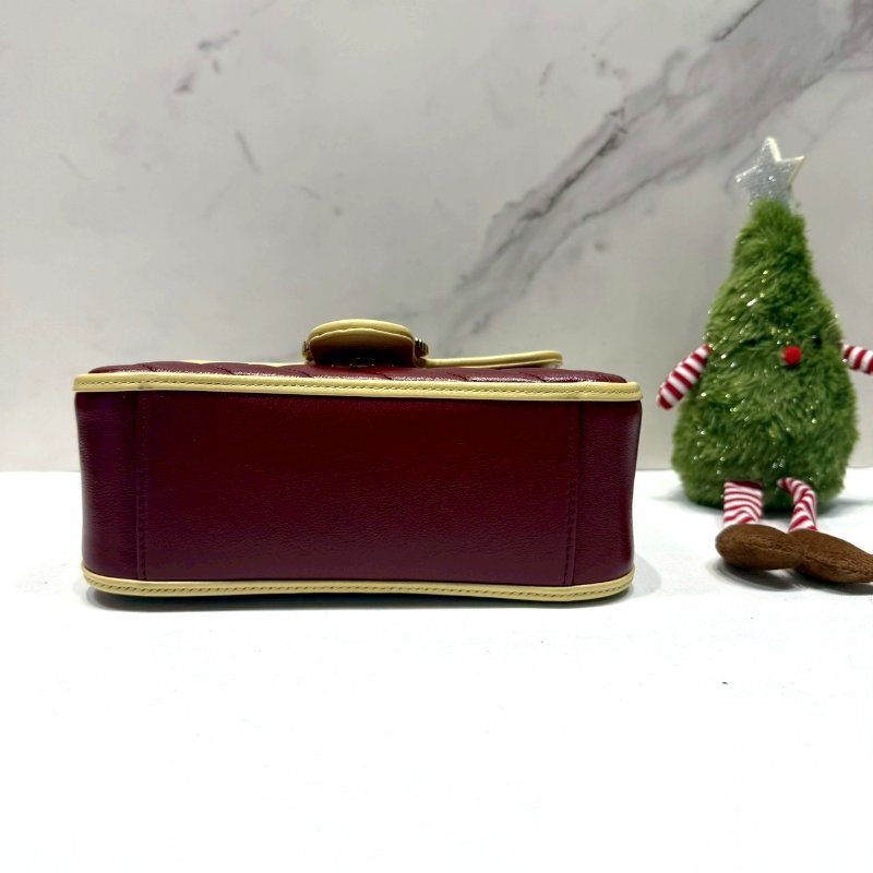 GUCCI  GG Marmont系列迷你手提包-6