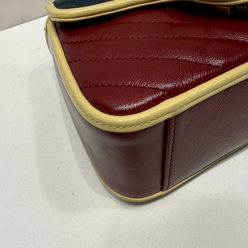 GUCCI  GG Marmont系列迷你手提包-7