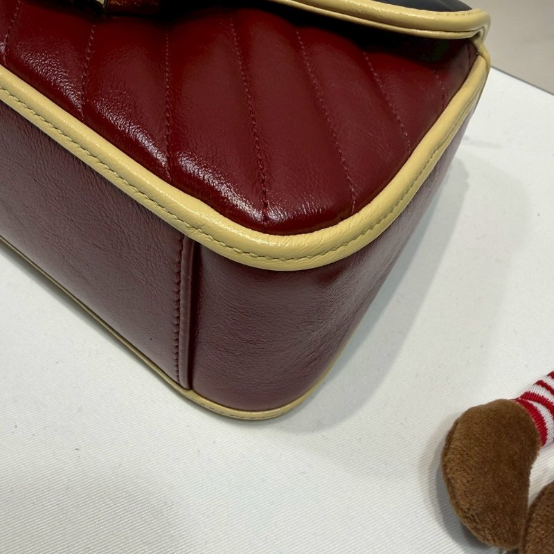 GUCCI  GG Marmont系列迷你手提包-8