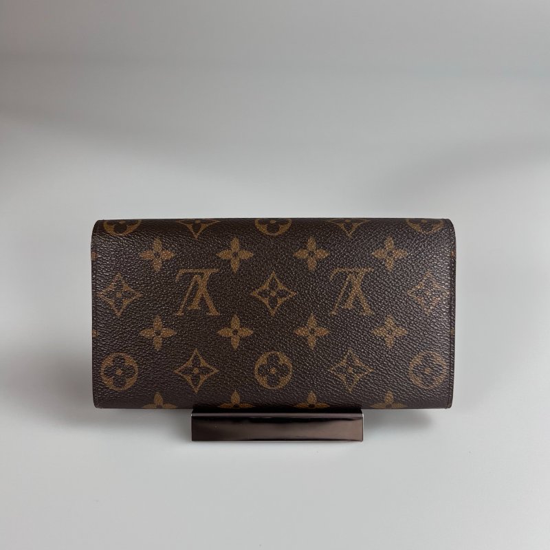 LV M61725  老花信封長夾-1