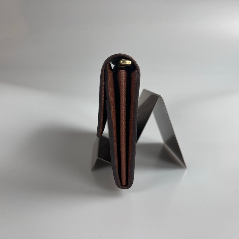 LV M61725  老花信封長夾-3