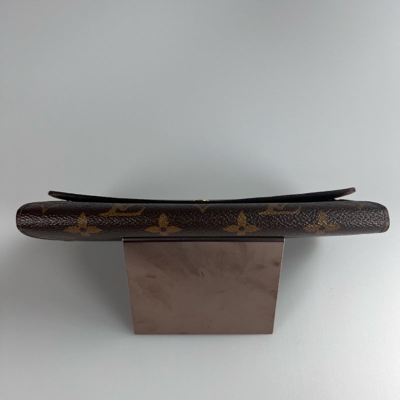 LV M61725  老花信封長夾-4