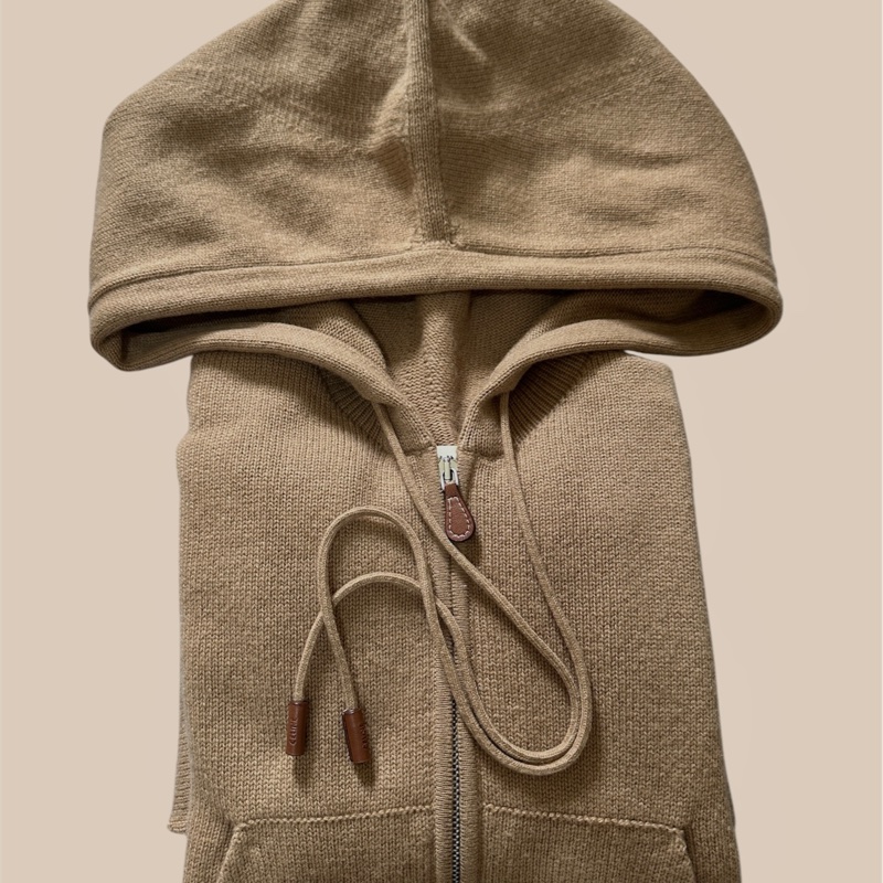 Celine短版羊毛連帽外套S-3