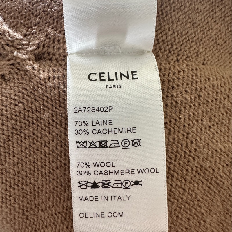 Celine短版羊毛連帽外套S-9
