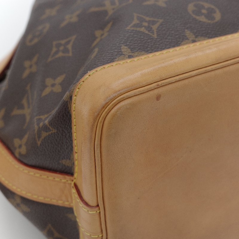 Louis Vuitton 路易威登 Noé BB 經典老花 帆布 單肩包 水桶包-9