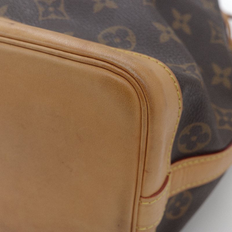 Louis Vuitton 路易威登 Noé BB 經典老花 帆布 單肩包 水桶包-10