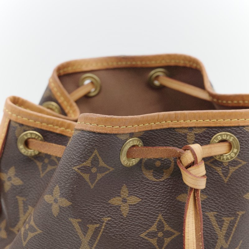 Louis Vuitton 路易威登 Noé BB 經典老花 帆布 單肩包 水桶包-13