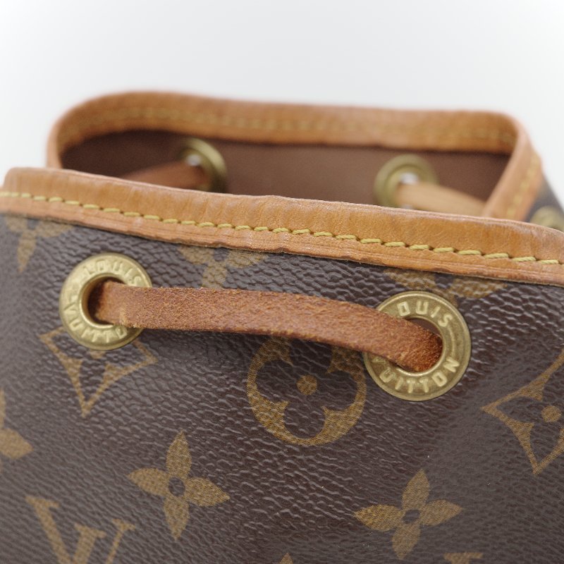 Louis Vuitton 路易威登 Noé BB 經典老花 帆布 單肩包 水桶包-15