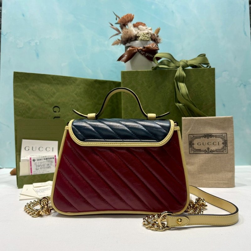 GUCCI  GG Marmont系列迷你手提包-1