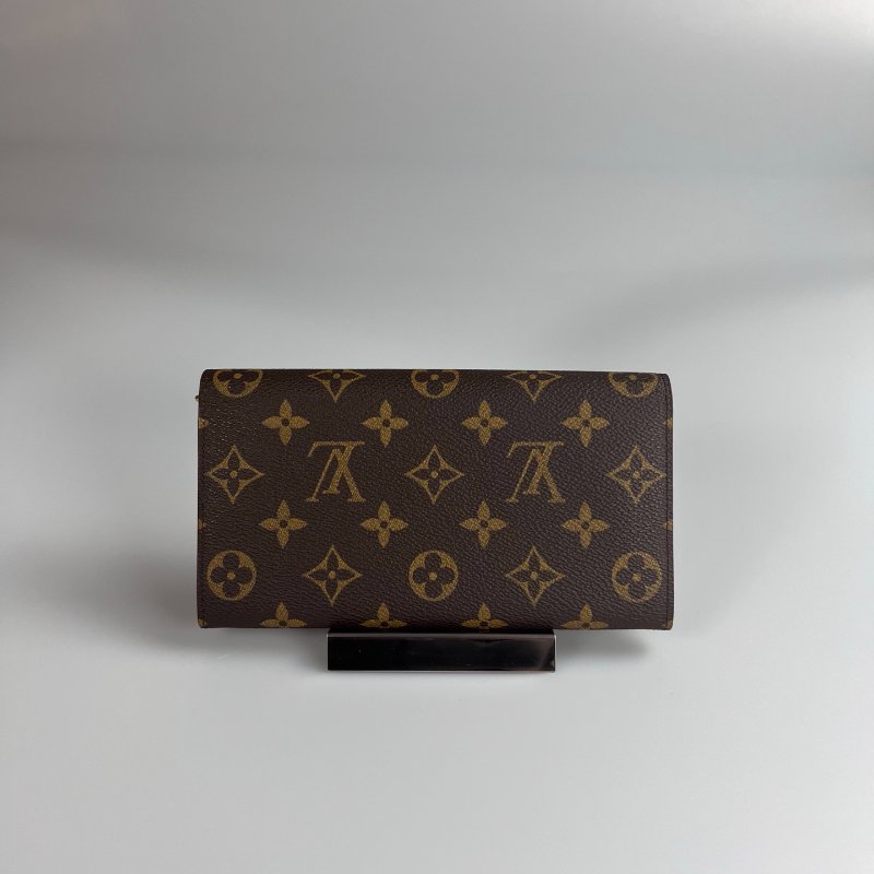 LV M61725 老花信封長夾-1