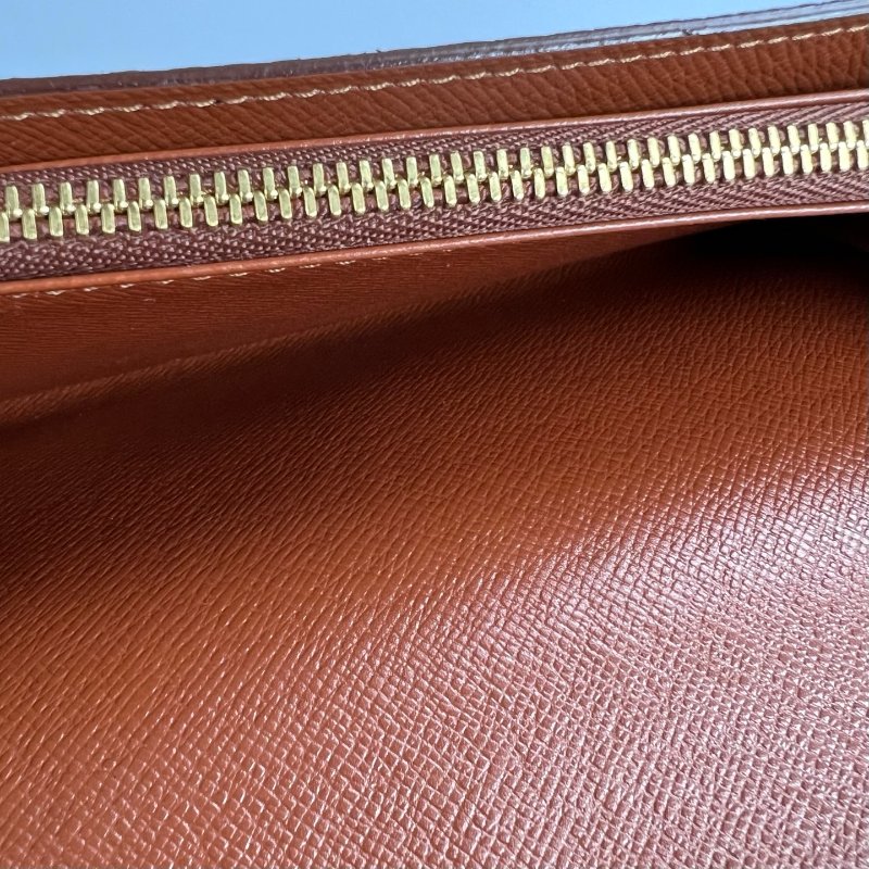 LV M61725 老花信封長夾-8