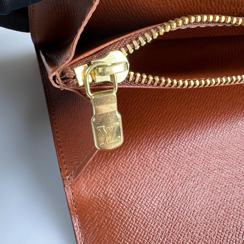 LV M61725 老花信封長夾-11