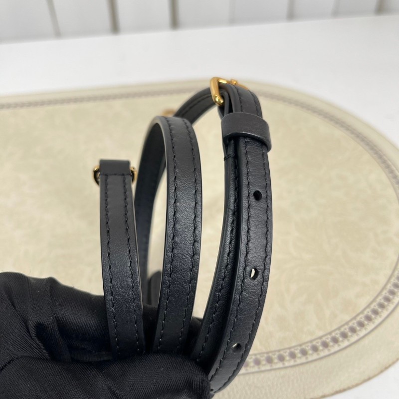 LV路易威登  芯片款 Locky BB金色金屬件鎖頭優雅通勤 經典老花帆布拼牛皮 鎖頭包單肩包斜挎包手提包-27