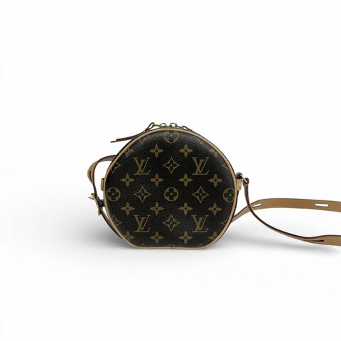 Louis Vuitton - 原花Boite Chapeau Souple軟圓餅包╻PM