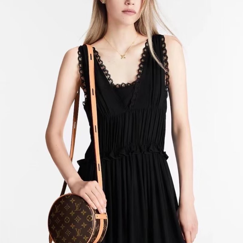 Louis Vuitton - 原花Boite Chapeau Souple軟圓餅包╻PM-4