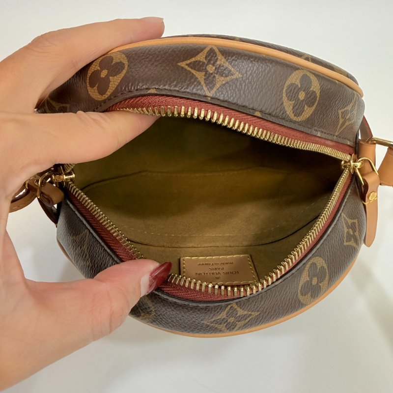 Louis Vuitton - 原花Boite Chapeau Souple軟圓餅包╻PM-13