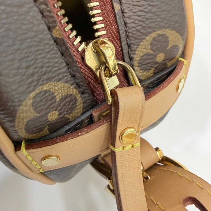 Louis Vuitton - 原花Boite Chapeau Souple軟圓餅包╻PM-18