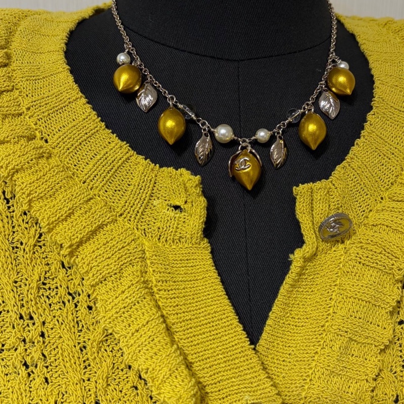 Chanel香奈儿26C春夏限定柠檬项链-2