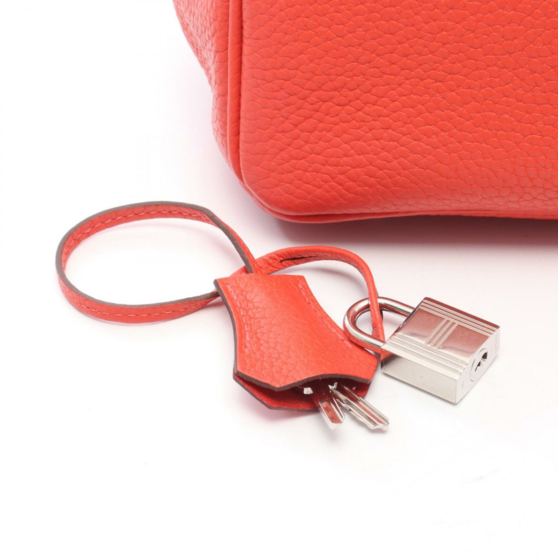 愛馬仕 Birkin 30 手提包 R Taurillon Clemence Rouge pivoine 二手女士 SHW-5