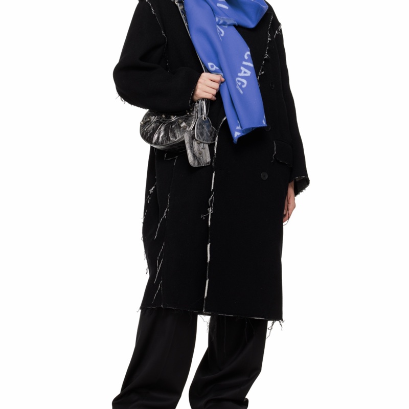 Balenciaga 女士 徽標圍巾 195 X 45 CM-7