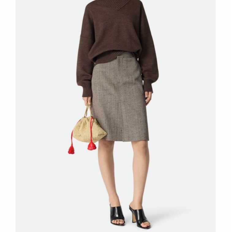 Bottega Veneta 女士 抽繩單肩包均碼碼19cm*8cm*33cm-4