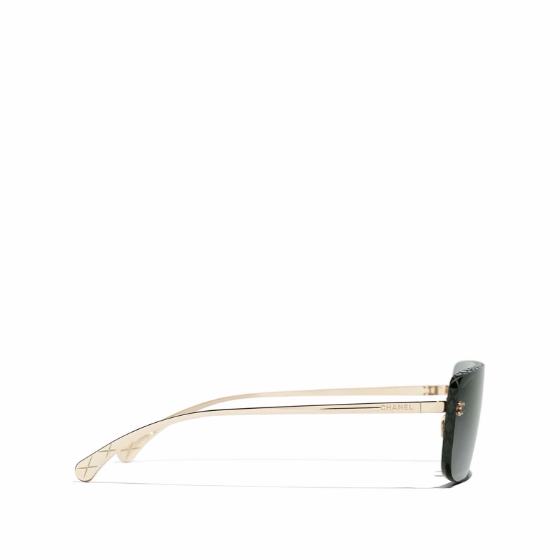 Chanel 女士 徽標太陽鏡40碼-2