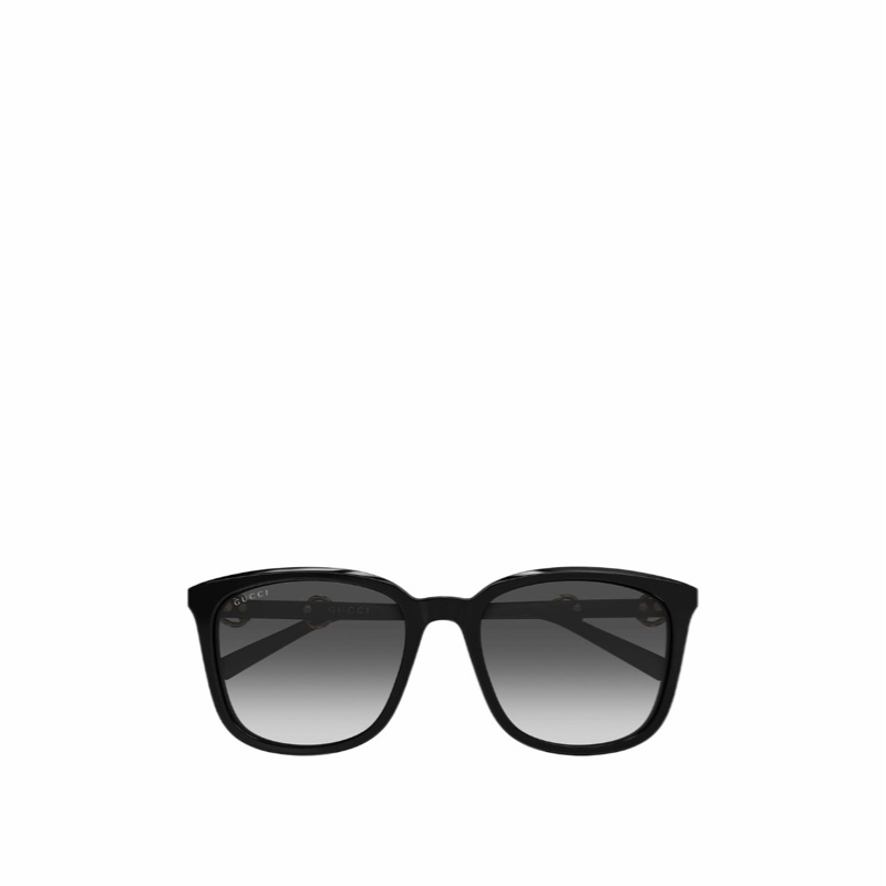 Gucci 女士 幾何框太陽鏡56碼橋寬: 1.9cm; 鏡腿長: 14.5cm; 鏡片直徑: 5.6cm-4
