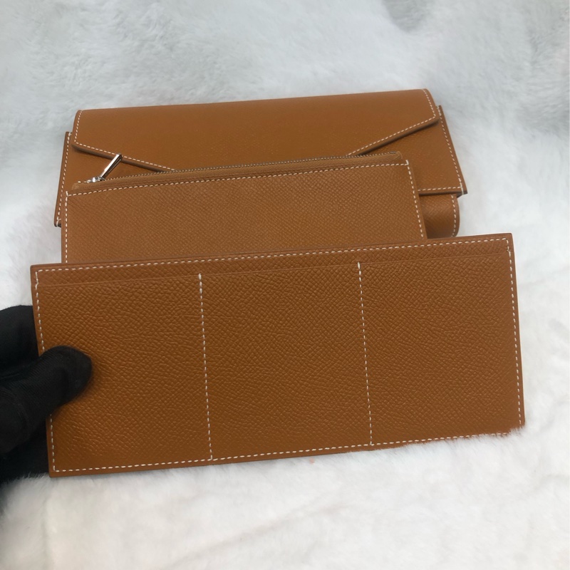 Hermes 蕉糖棕 3合1 長夾 XB811-11
