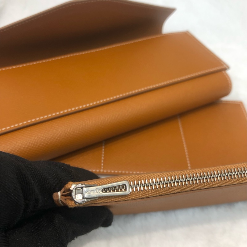 Hermes 蕉糖棕 3合1 長夾 XB811-12
