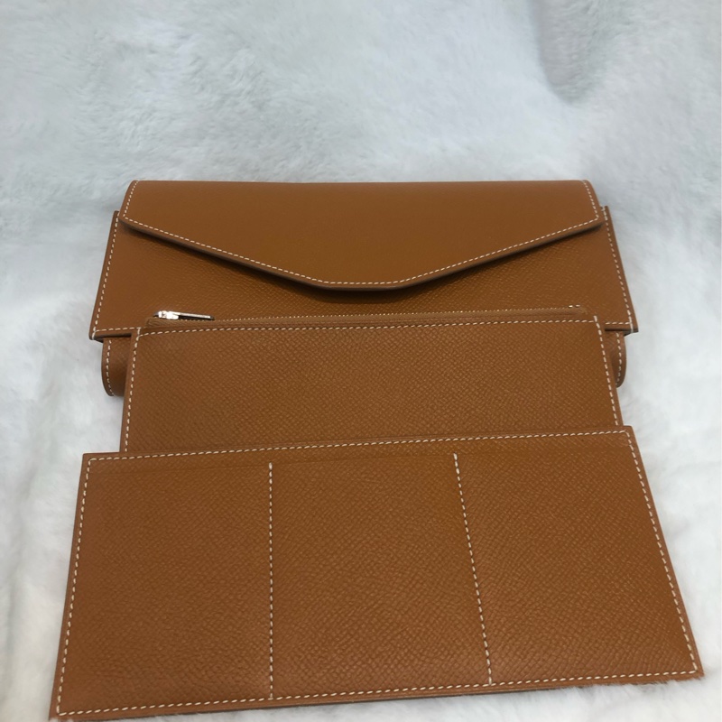 Hermes 蕉糖棕 3合1 長夾 XB811-16