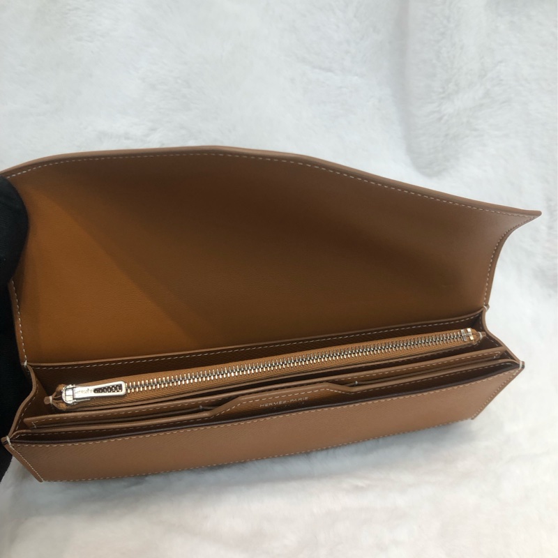 Hermes 蕉糖棕 3合1 長夾 XB811-18