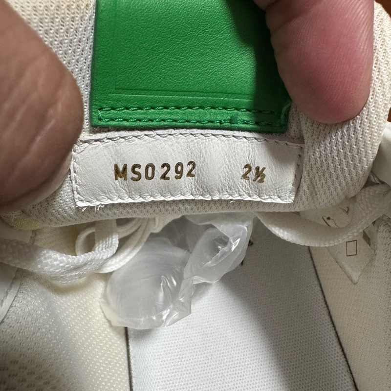 Lv Trainer白綠 路易威登低幫時尚板鞋 男女同款 36.5碼-5