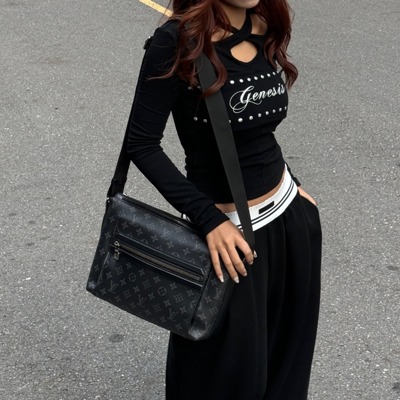 【新款黑武士🆒】 LV M44223 Odyssey 黑老花 斜背包（專櫃94,800）-21