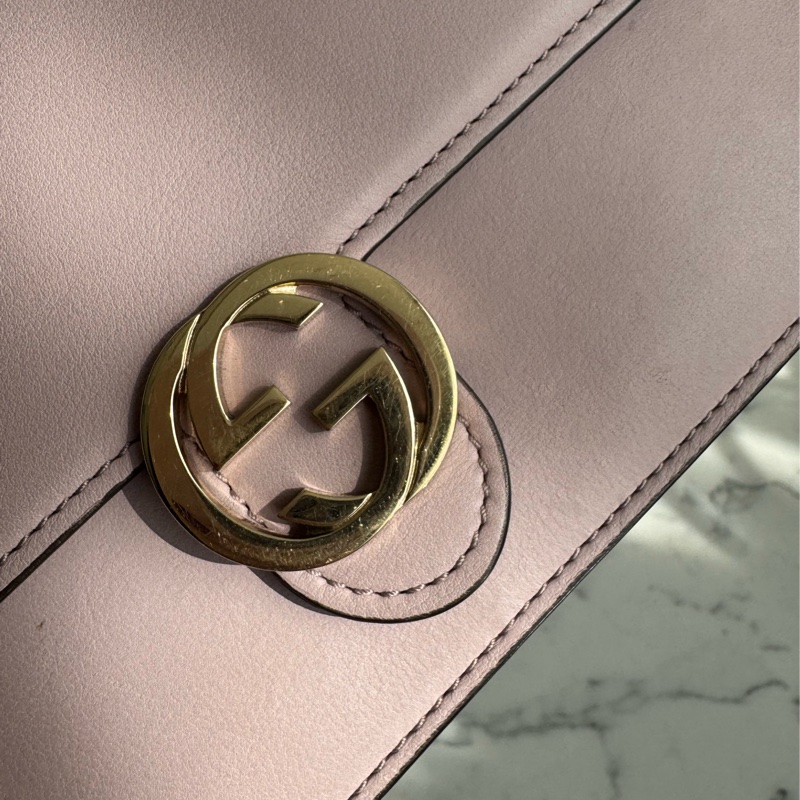 Gucci粉紫色淡金雙G woc  超甜割愛🫶🫶-10