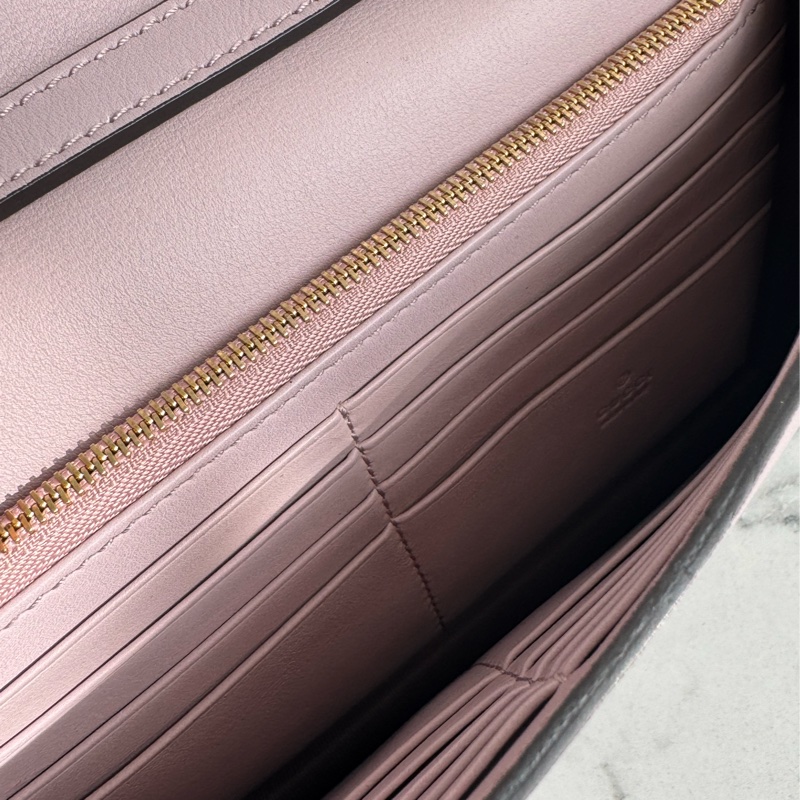 Gucci粉紫色淡金雙G woc  超甜割愛🫶🫶-16