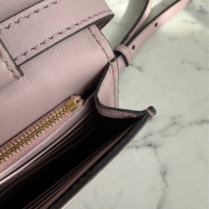 Gucci粉紫色淡金雙G woc  超甜割愛🫶🫶-18