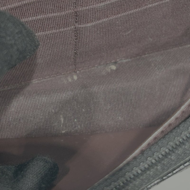 CHANEL 香奈兒 WOC翻蓋包 鍊帶肩背包 小牛皮 黑色 金扣-11