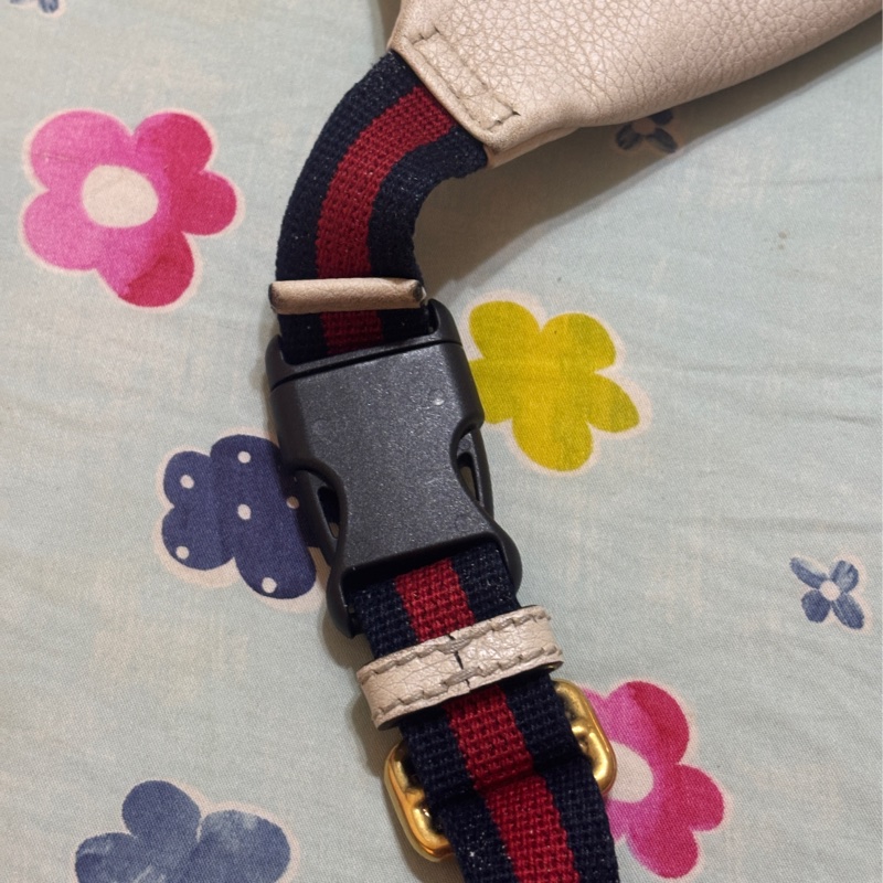 Gucci 腰包小號 牛皮 綠紅-5