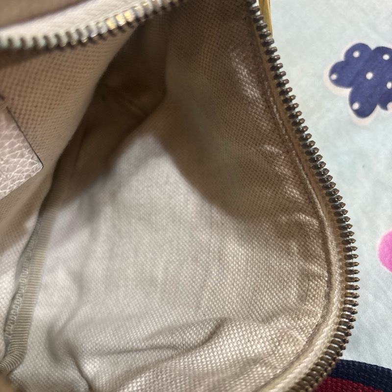 Gucci 腰包小號 牛皮 綠紅-13