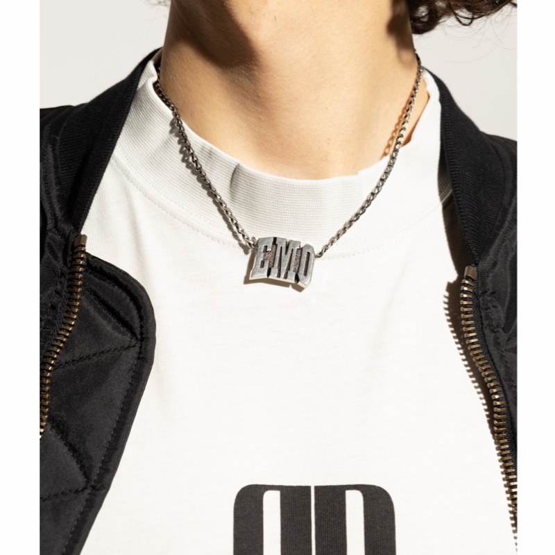 Balenciaga 男女同款 3個字母EMO項鍊均碼碼-4