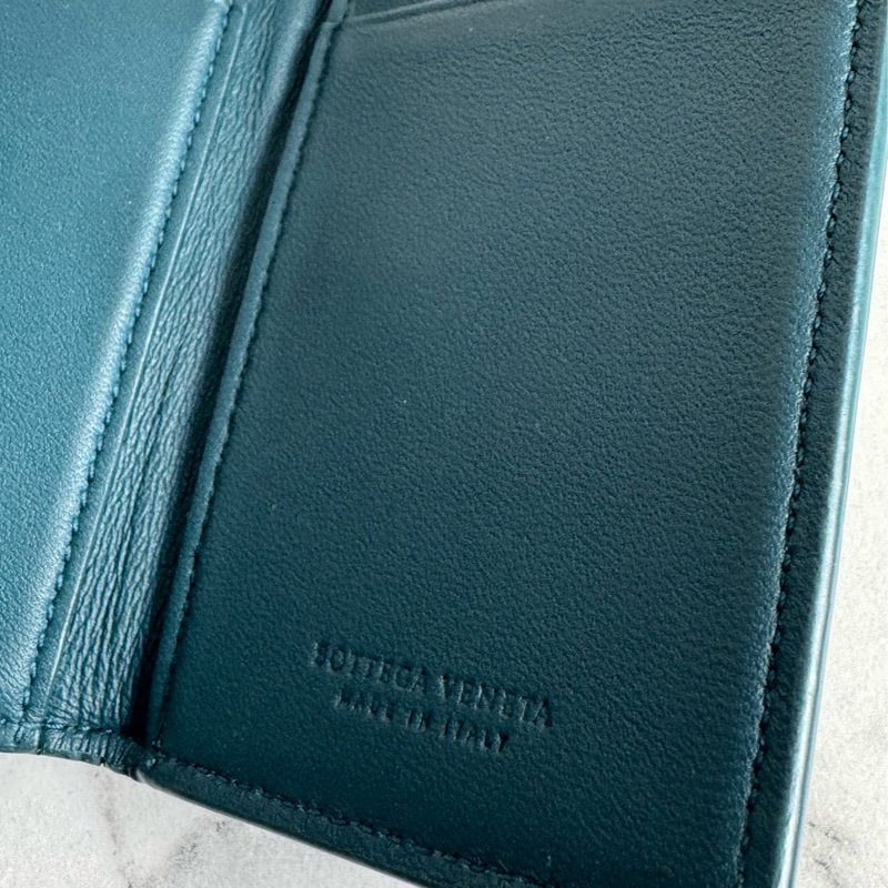 BV藍綠色雙曾釦式短夾 超好用🫶🫶-24