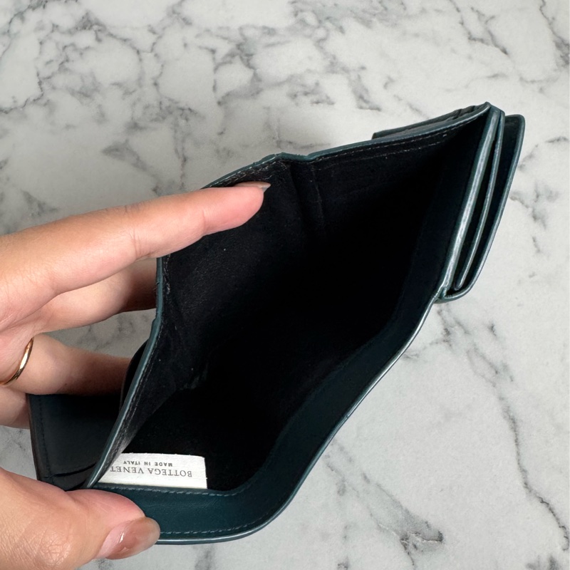 BV藍綠色雙曾釦式短夾 超好用🫶🫶-25